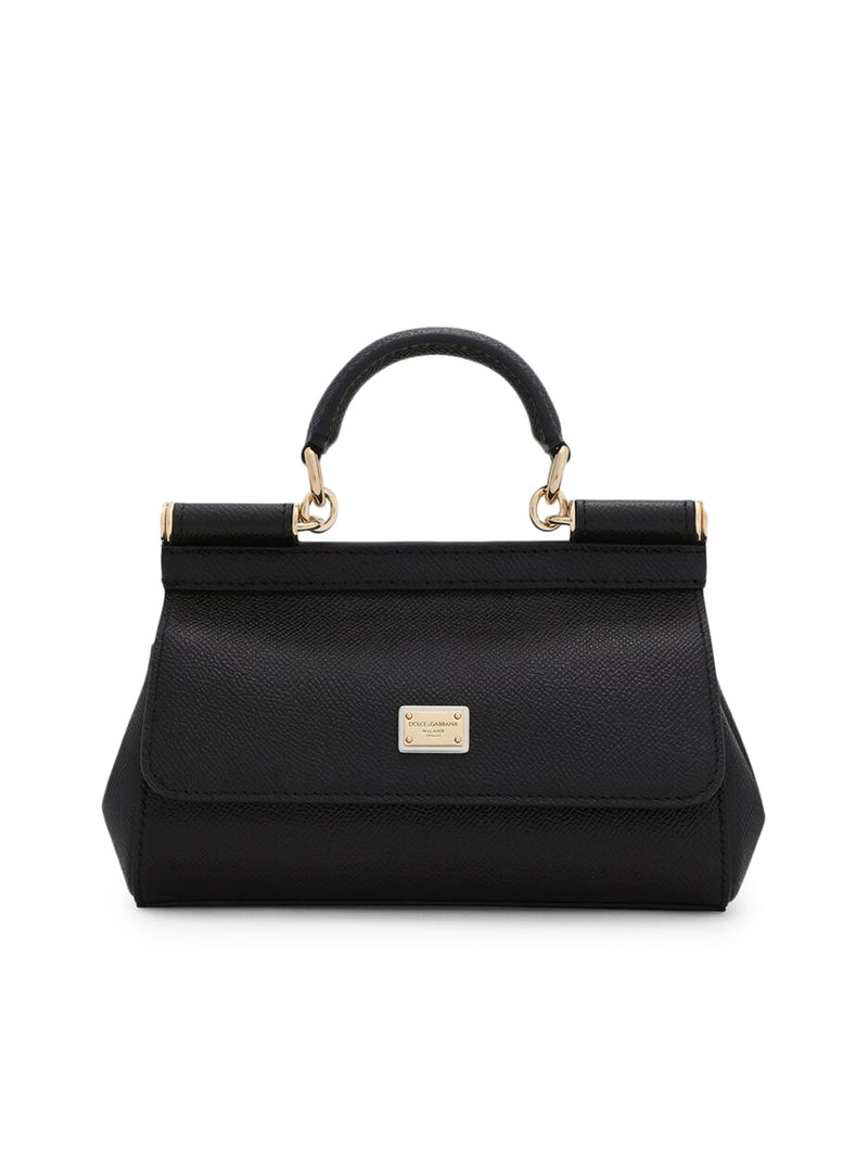Dolce & Gabbana - Small Sicily Bag in Dauphine Leather