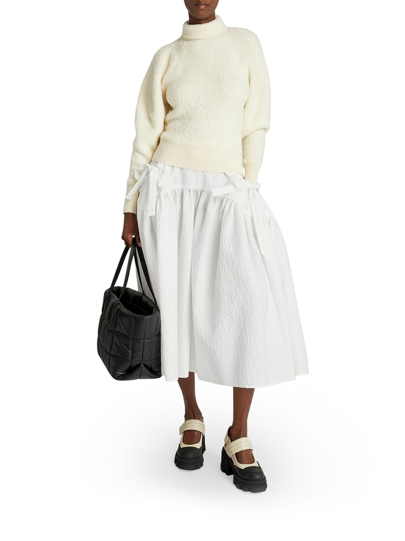 Gathered Justice Midi Skirt