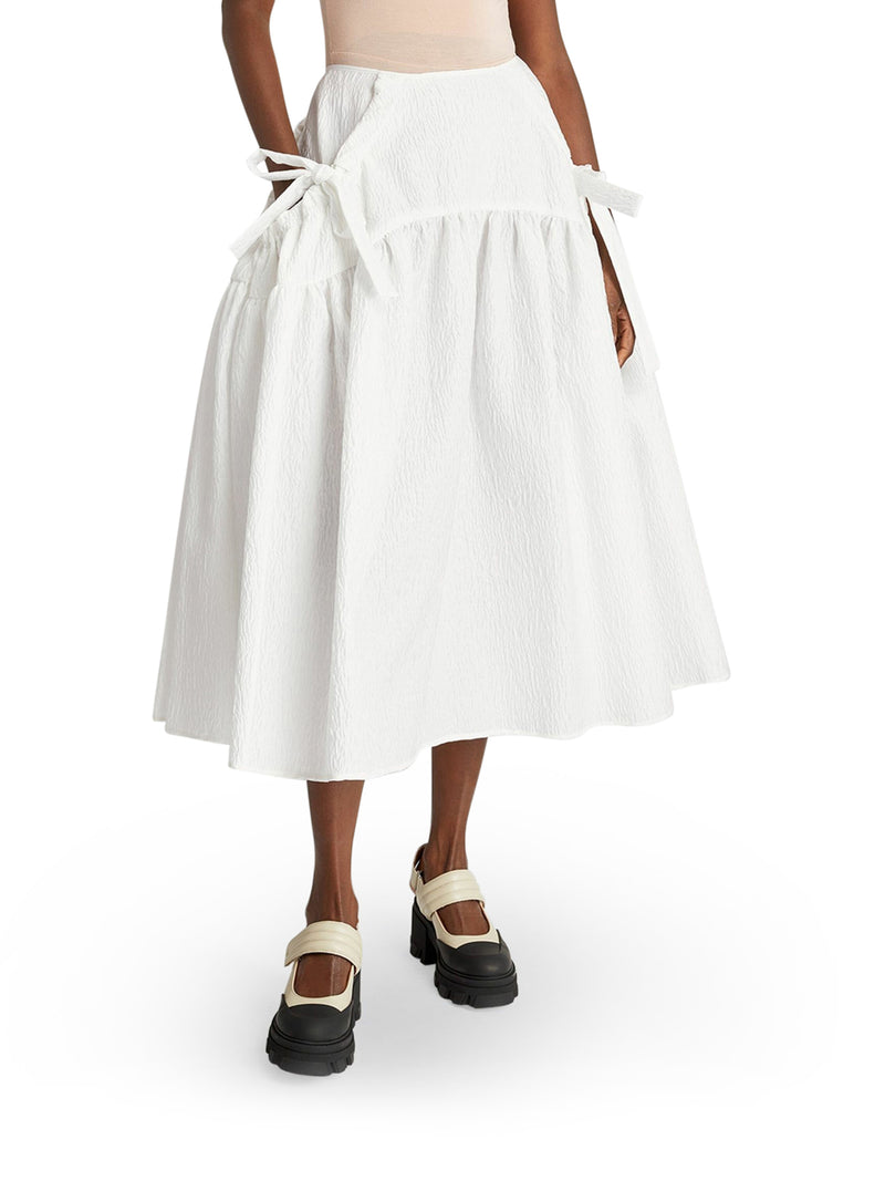 Gathered Justice Midi Skirt