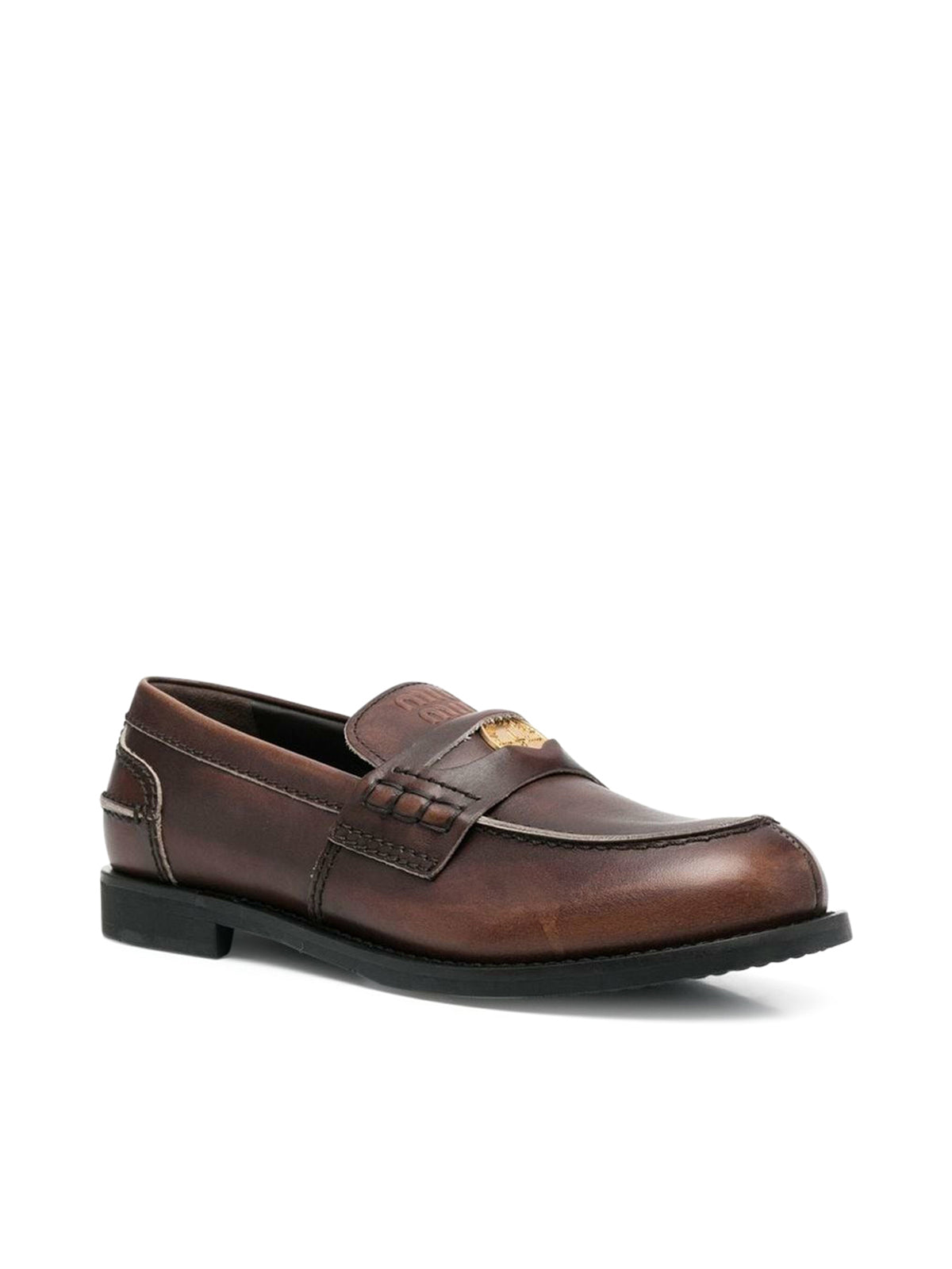 Leather loafers