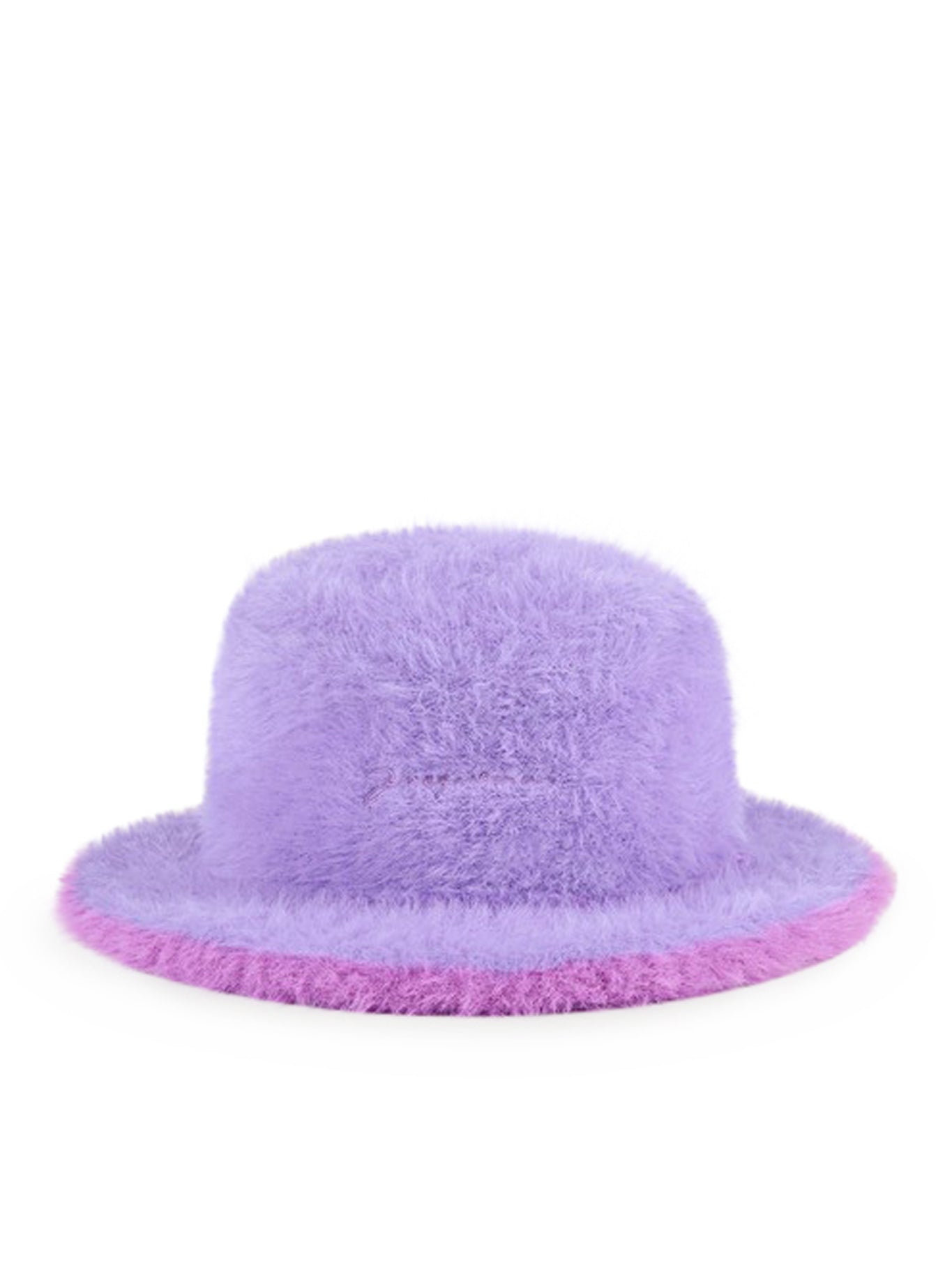 Le Bob Neve faux fur bucket hat in pink - Jacquemus