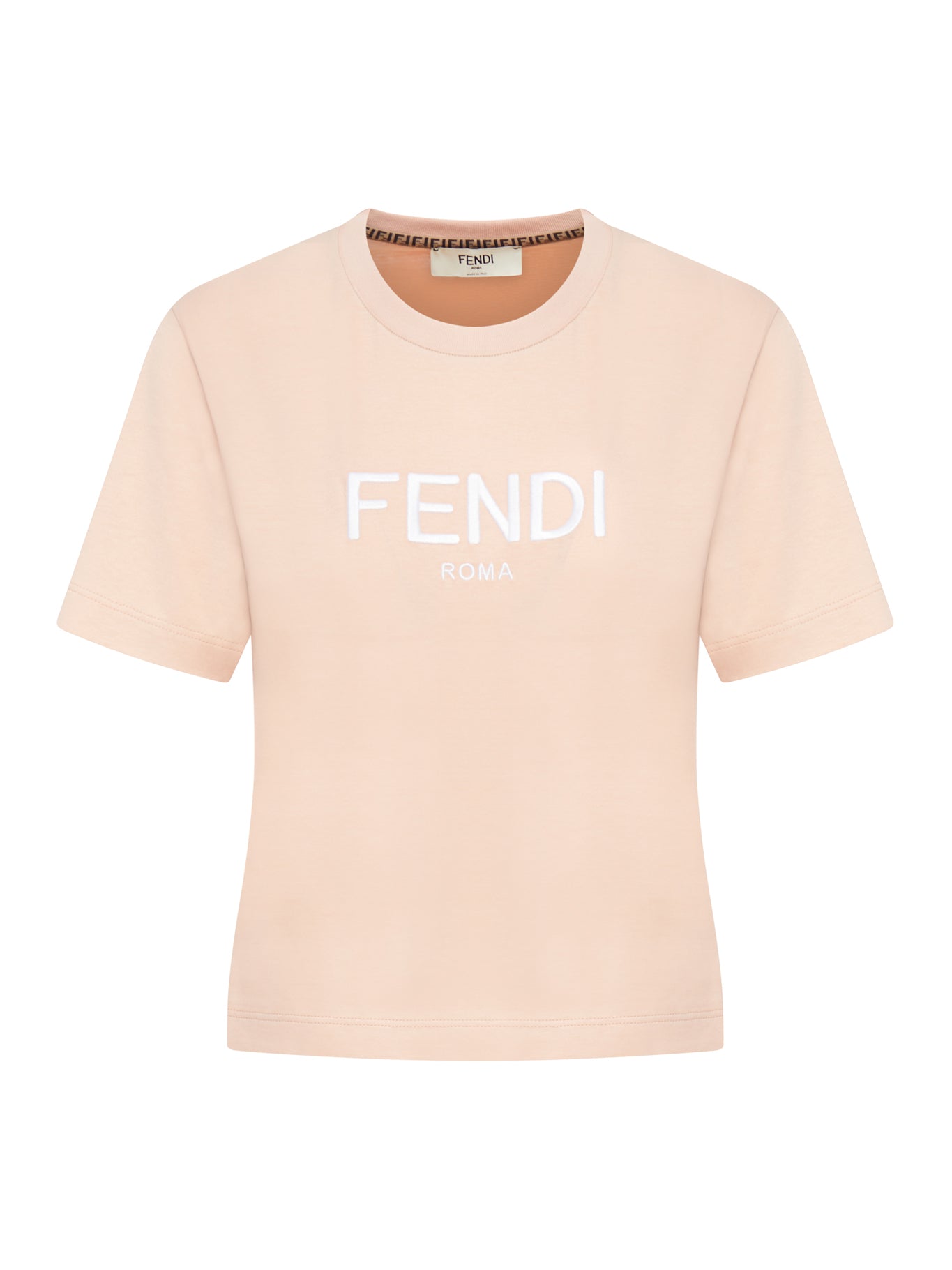 pink cotton T-shirt