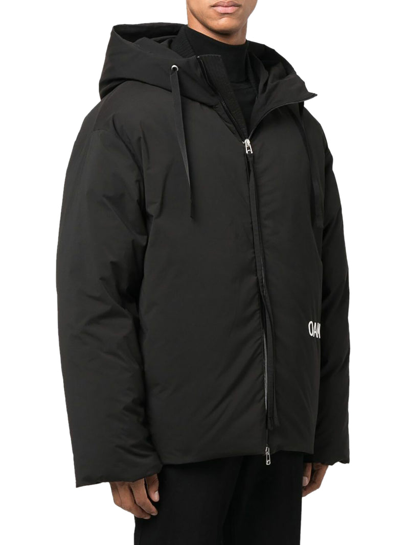 Oamc men`s black lithium puffer jacket – Suit Negozi Row