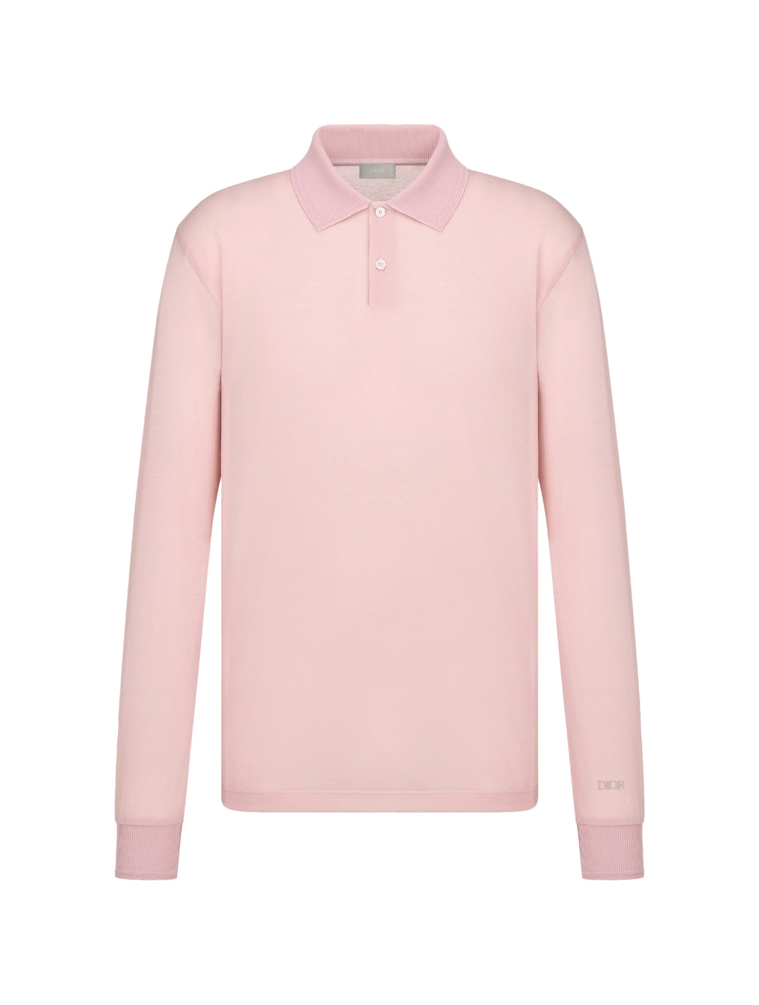 LONG SLEEVED POLO SHIRT WITH COMFORTABLE FIT