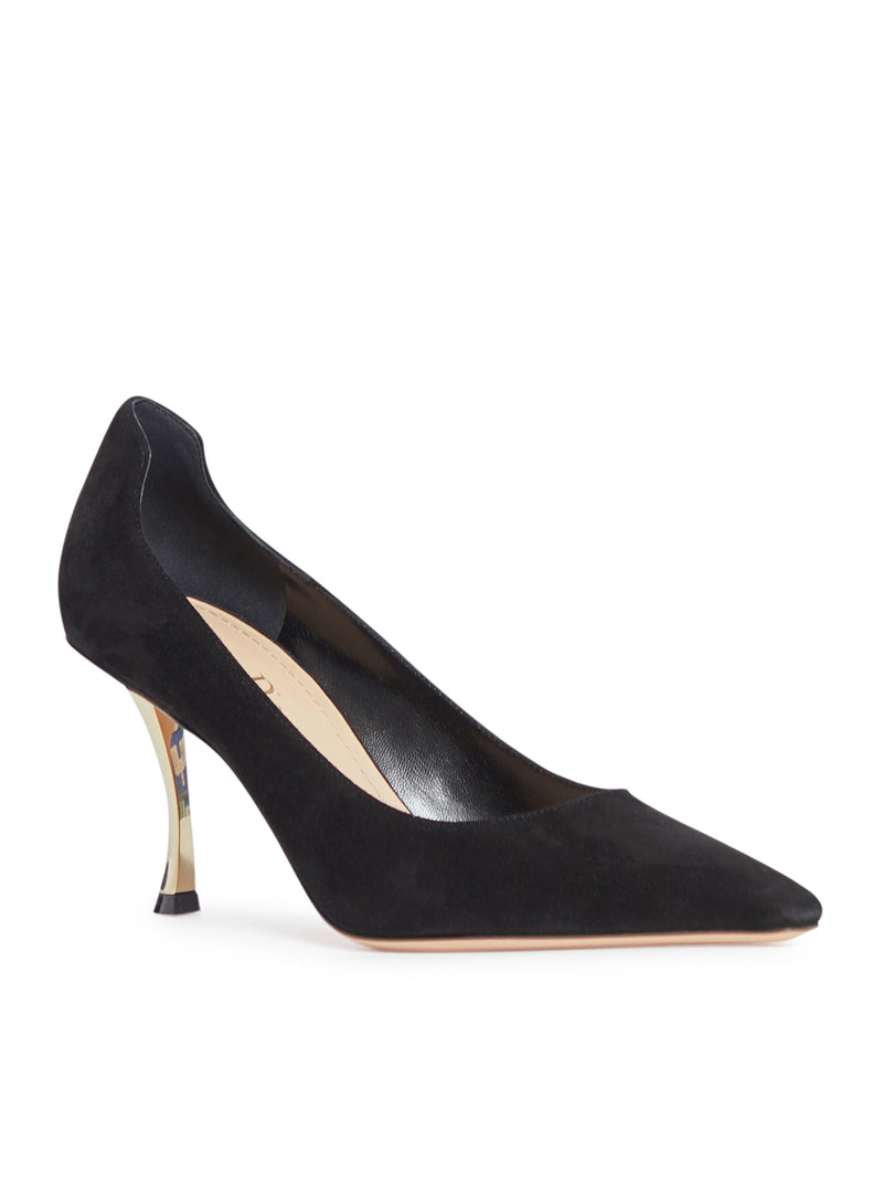 SUEDE PUMP
