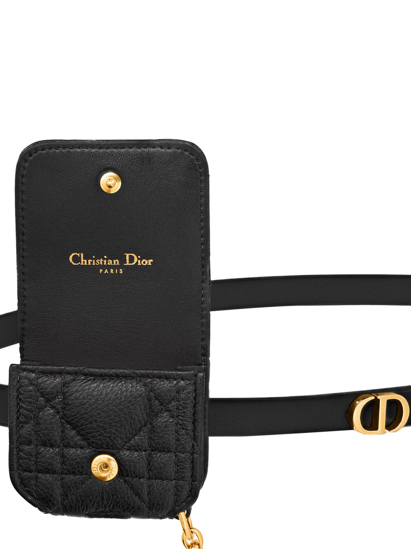 DIOR CARO BELT WITH REMOVABLE POUCH