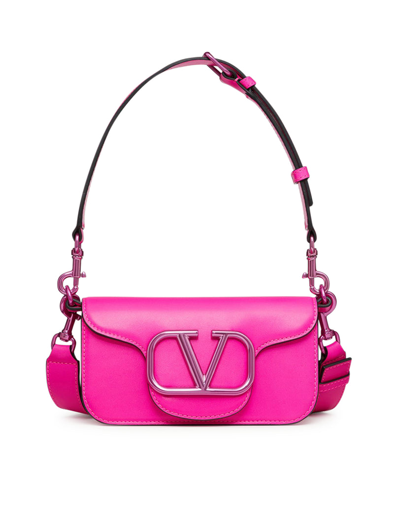 Valentino White/Red V Sling Crossbody Bag Valentino