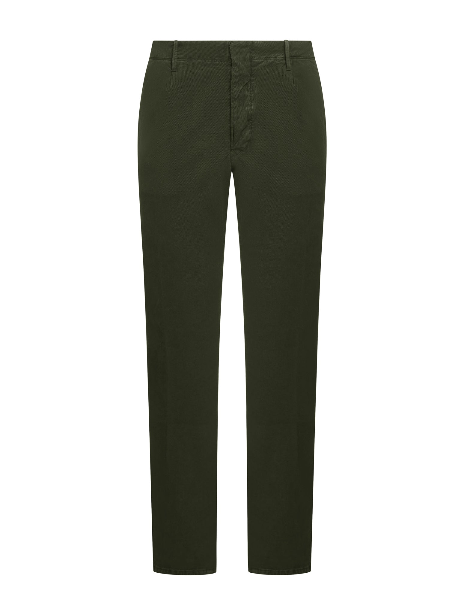 Slim fit trousers in organic stretch tricocell