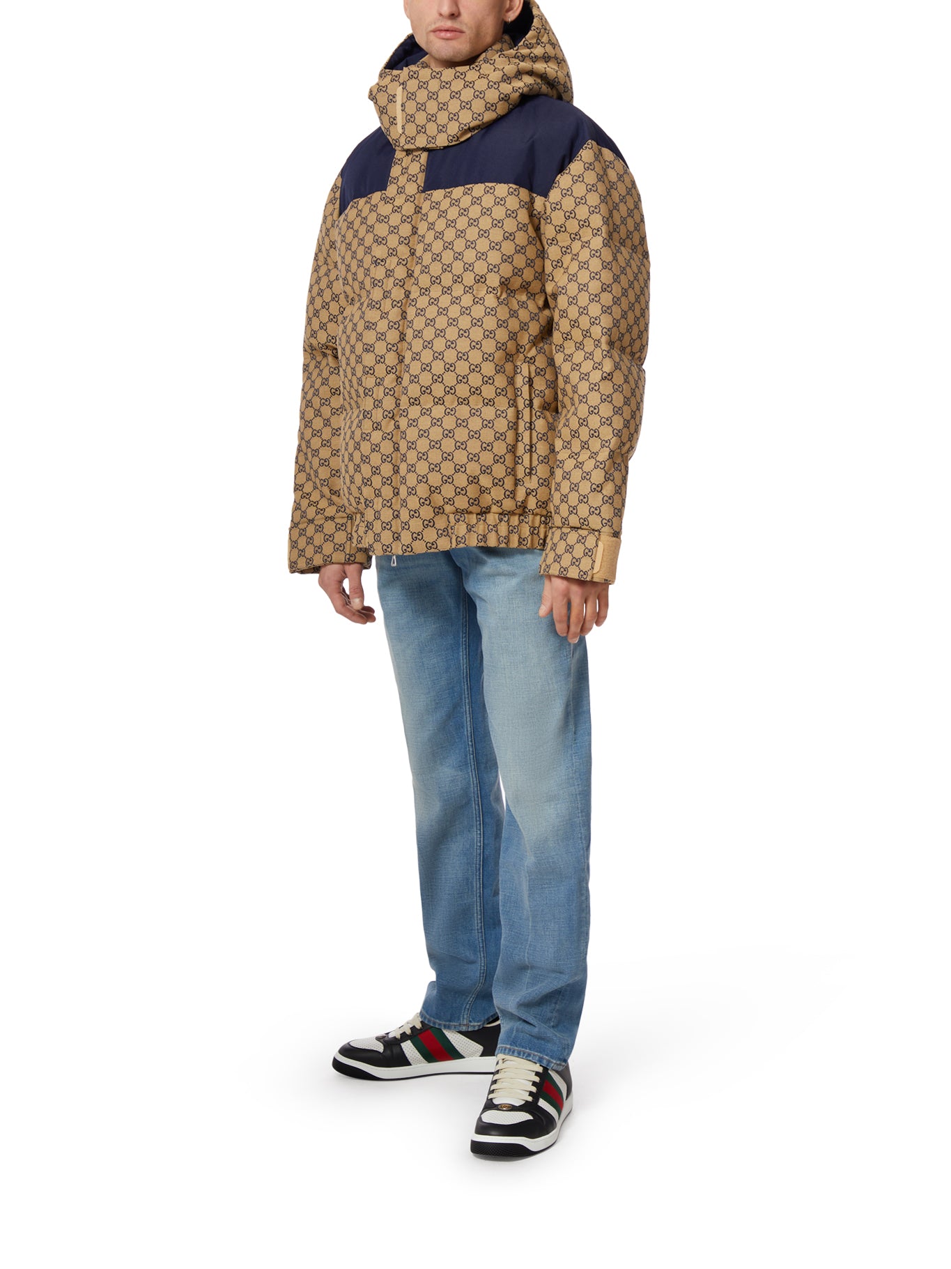 Jacket Gucci Blue size XXS International in Polyester - 35245470