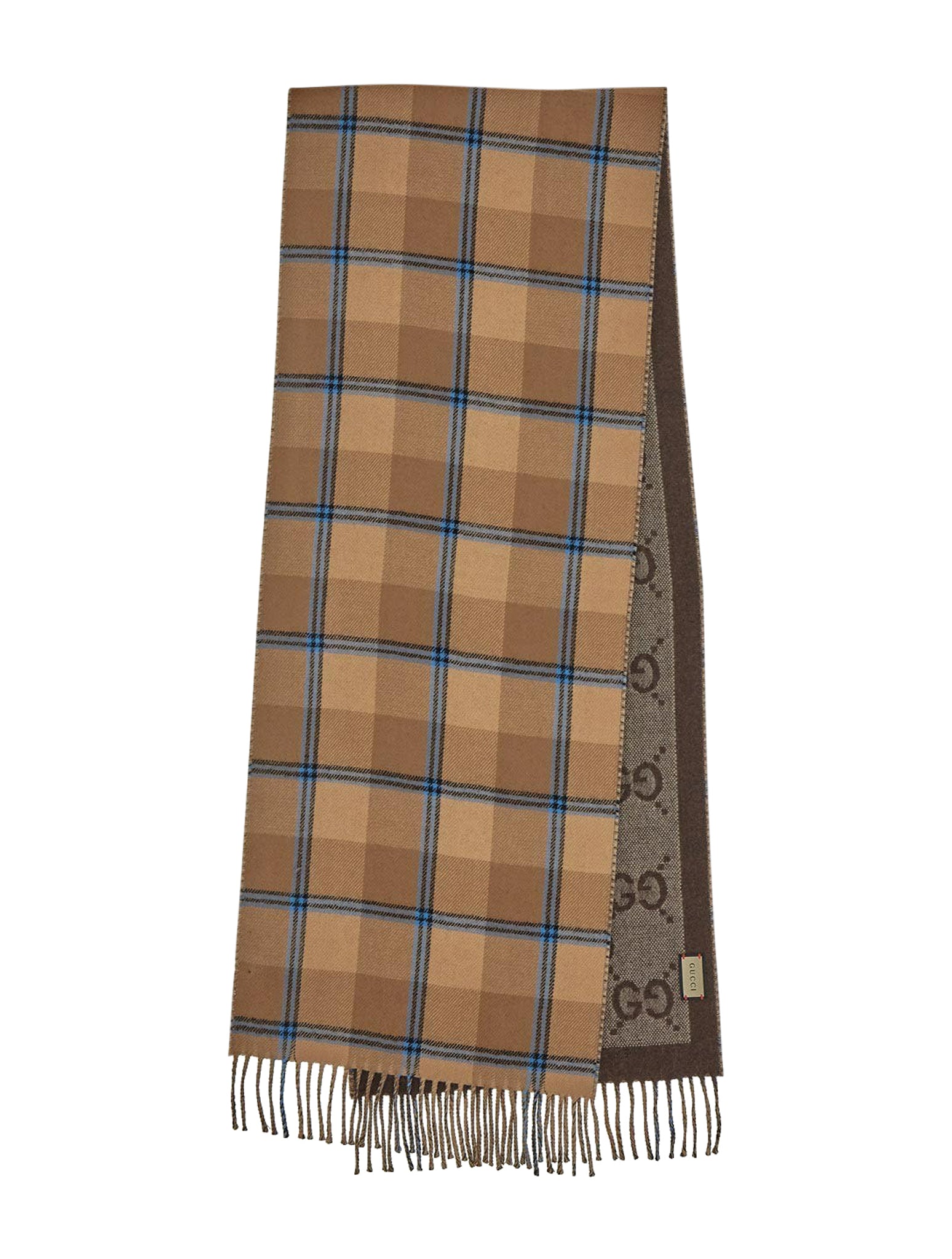 Wool scarf & pocket square Gucci Beige in Wool - 32160820