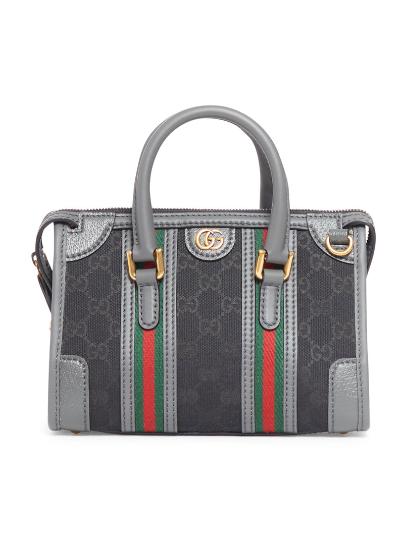 Gucci Italian Designer Brown Branded Fabric & Leather -  Sweden