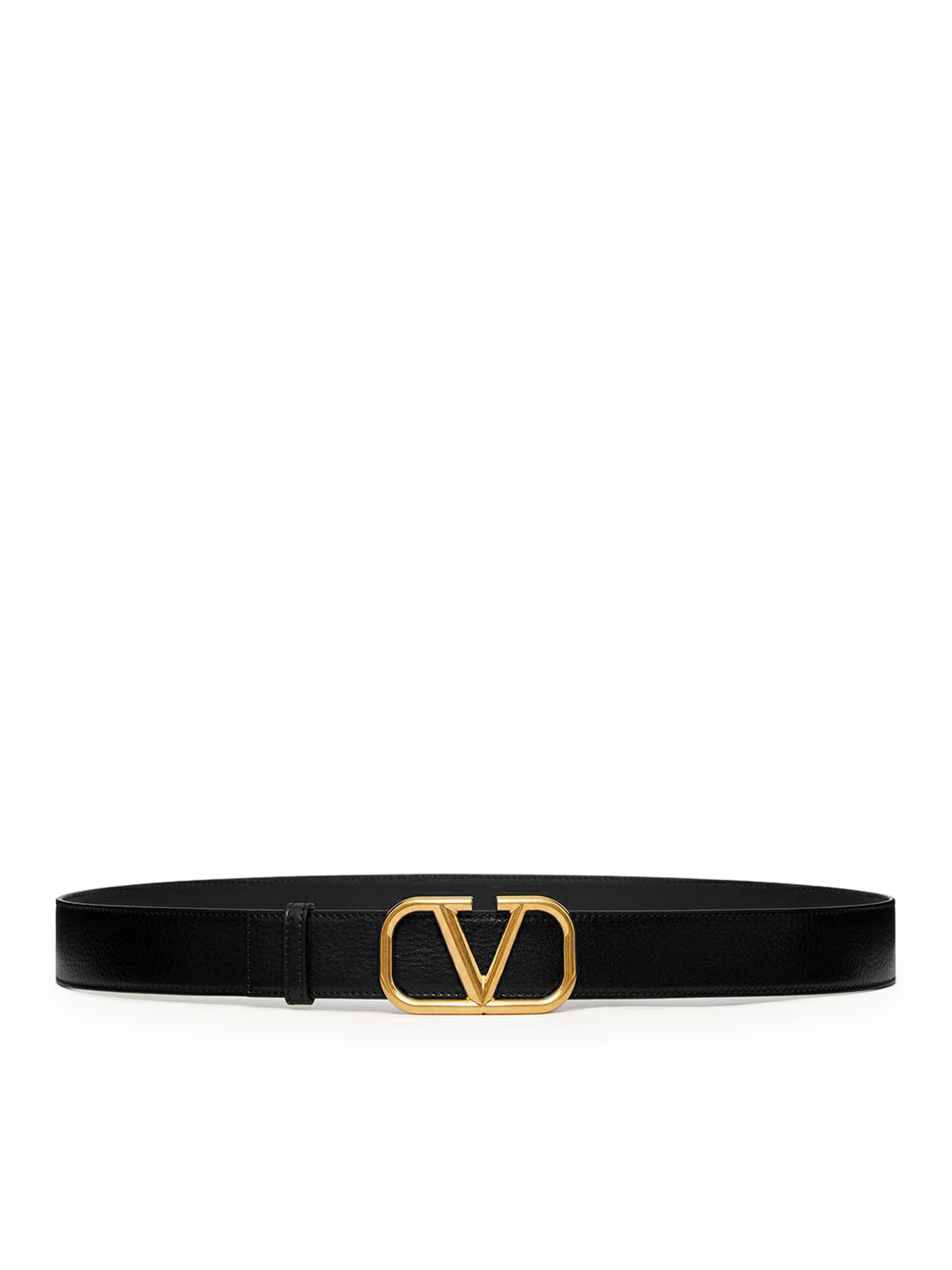 VLOGO SIGNATURE BELT IN SHADED COWHIDE 35 MM