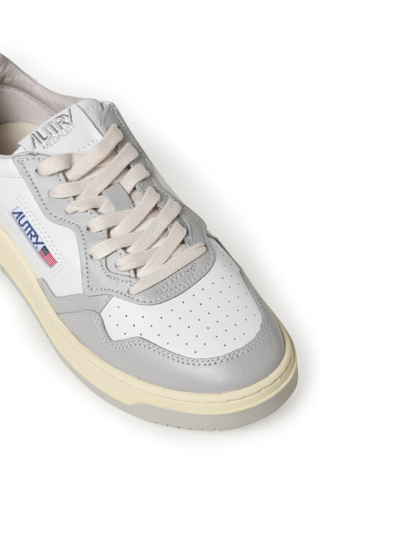 Autry sneakers in two-tone leather