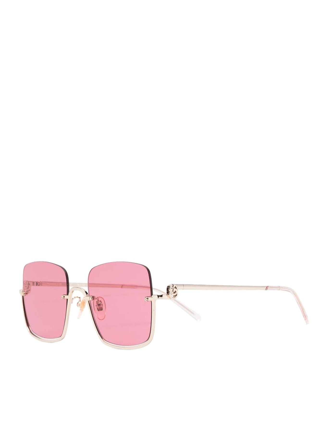 Square-frame sunglasses