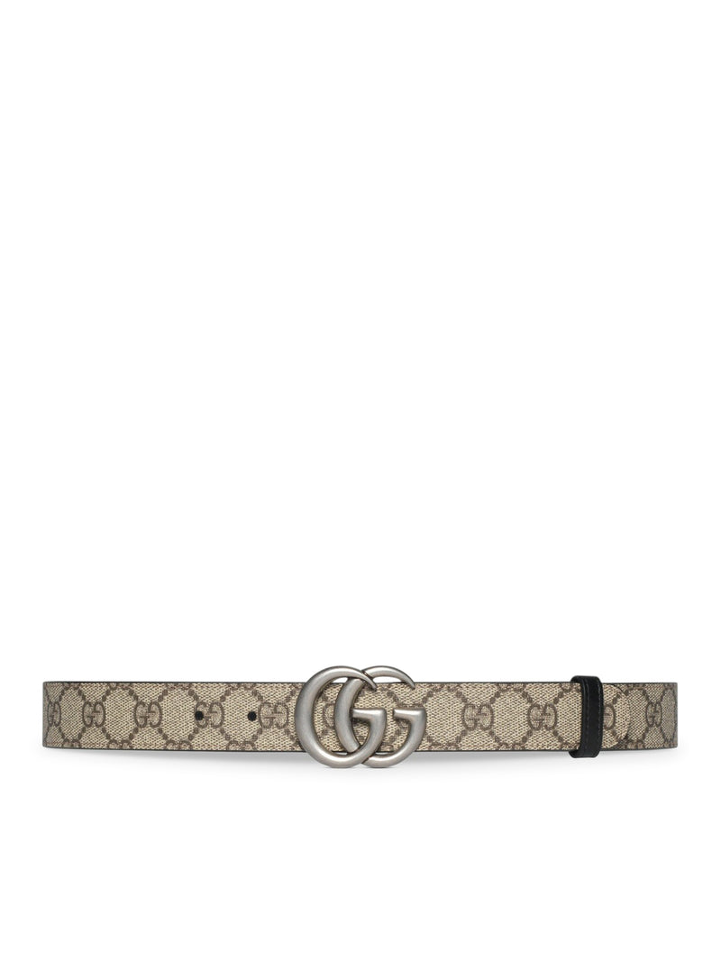 Gucci - Reversible GG Supreme Belt - Men - Canvas/Leather - 95 - Brown