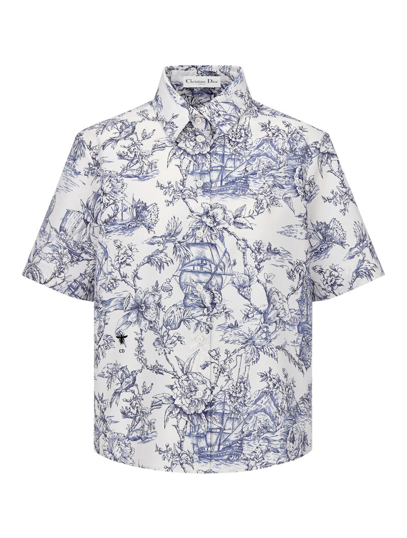 SHORT BLOUSE WITH BUTTONS