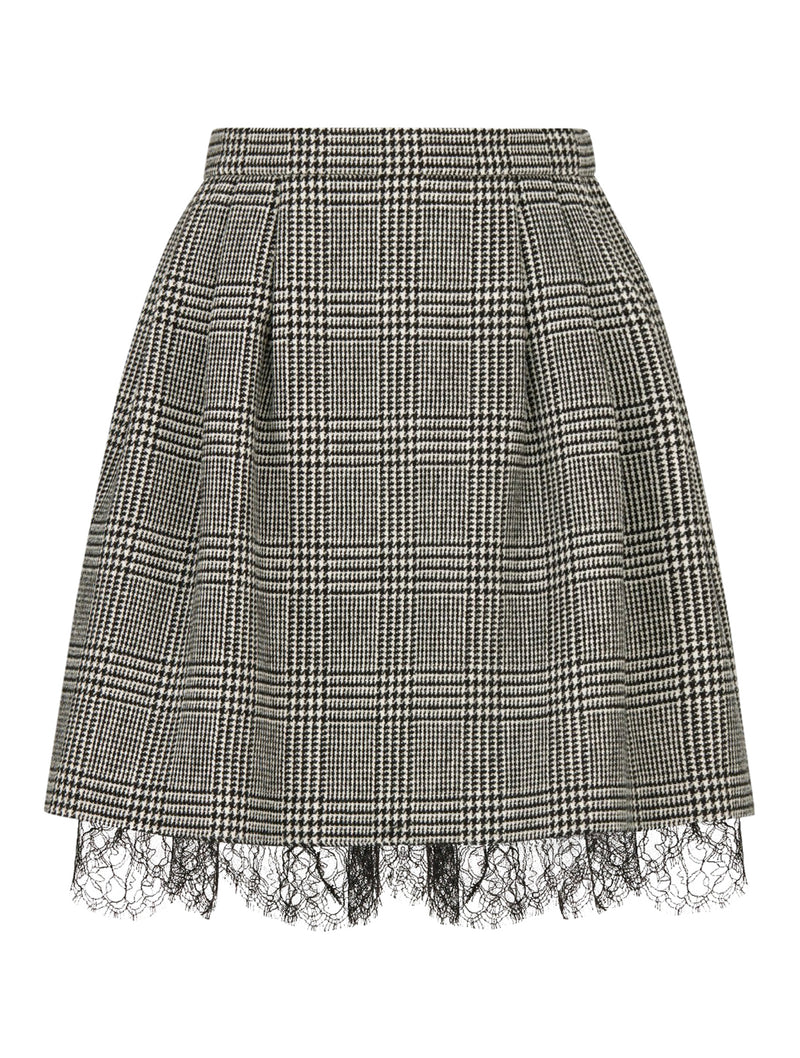 SHORT SKIRT WITH PLEATIONS