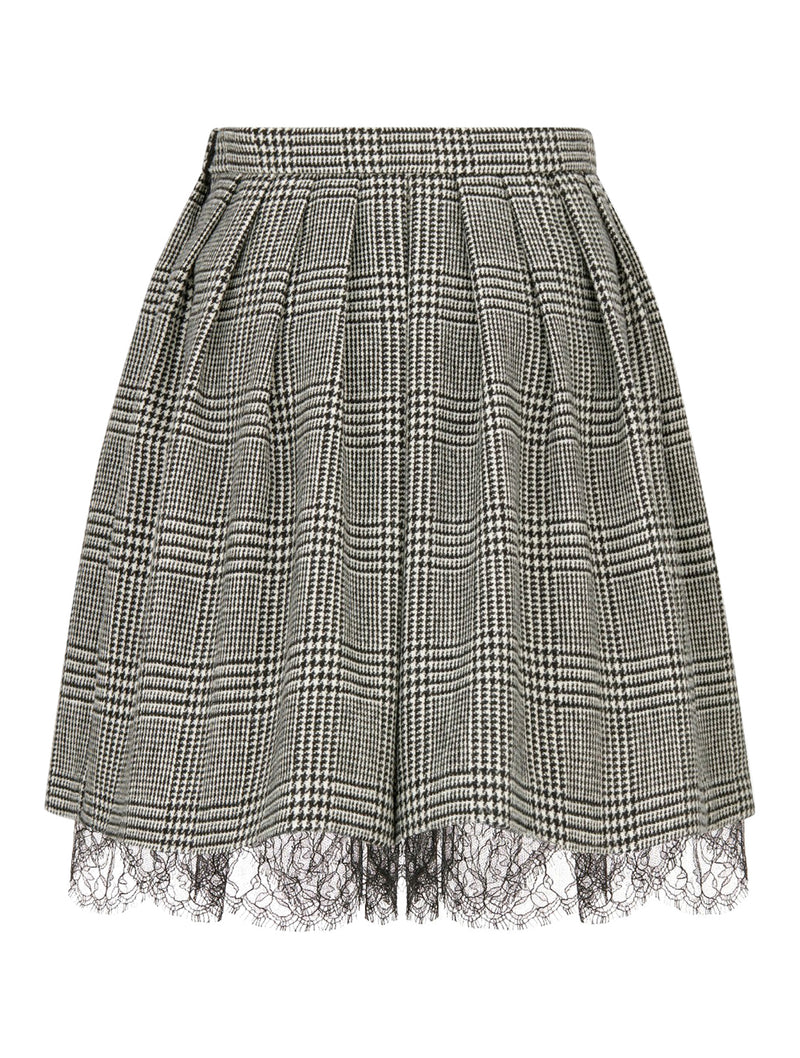 SHORT SKIRT WITH PLEATIONS