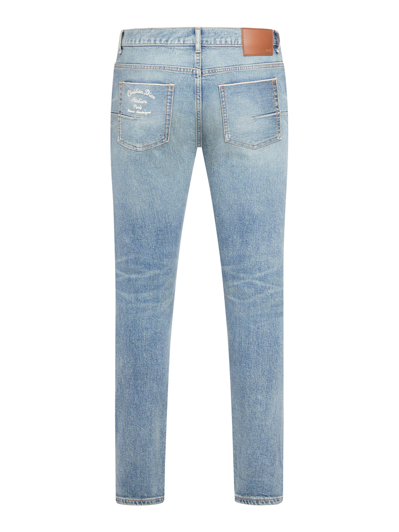 EMBROIDERED JEANS