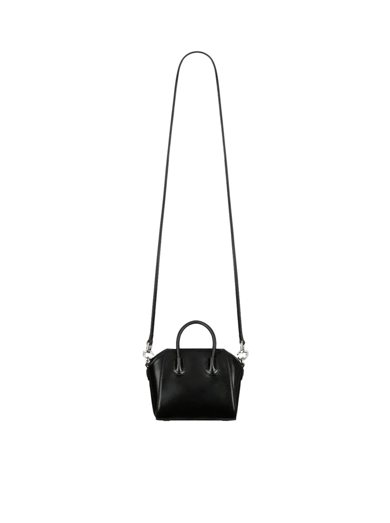 Givenchy (VIP) Black Antigona Micro Leather Tote Bag
