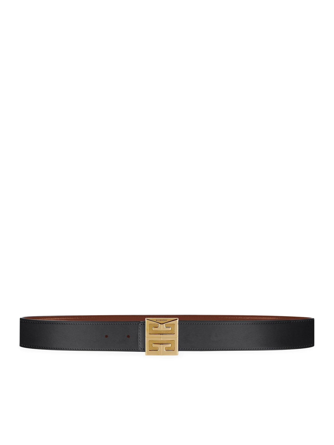 Shape leather belt Louis Vuitton Brown size 100 cm in Leather