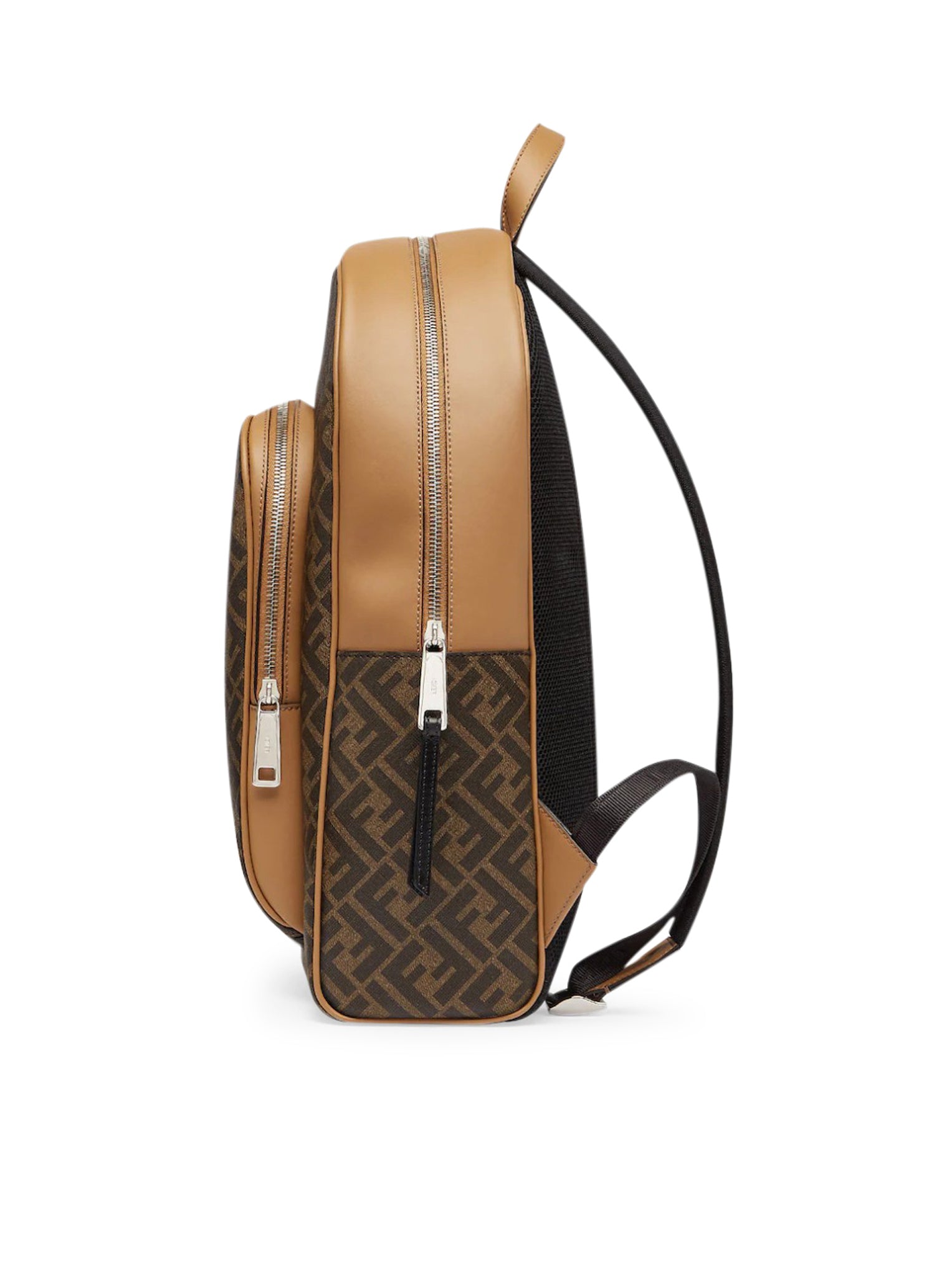 Fendi Diagonal Golf Bag Fabric Brown