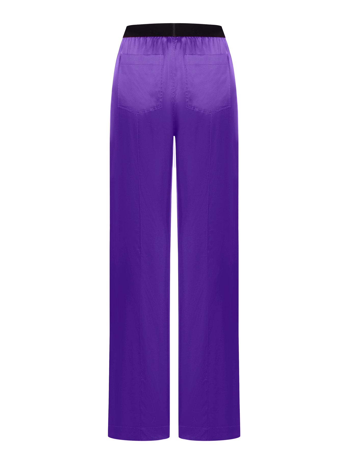 Logo silk satin pajama pants - Tom Ford - Women