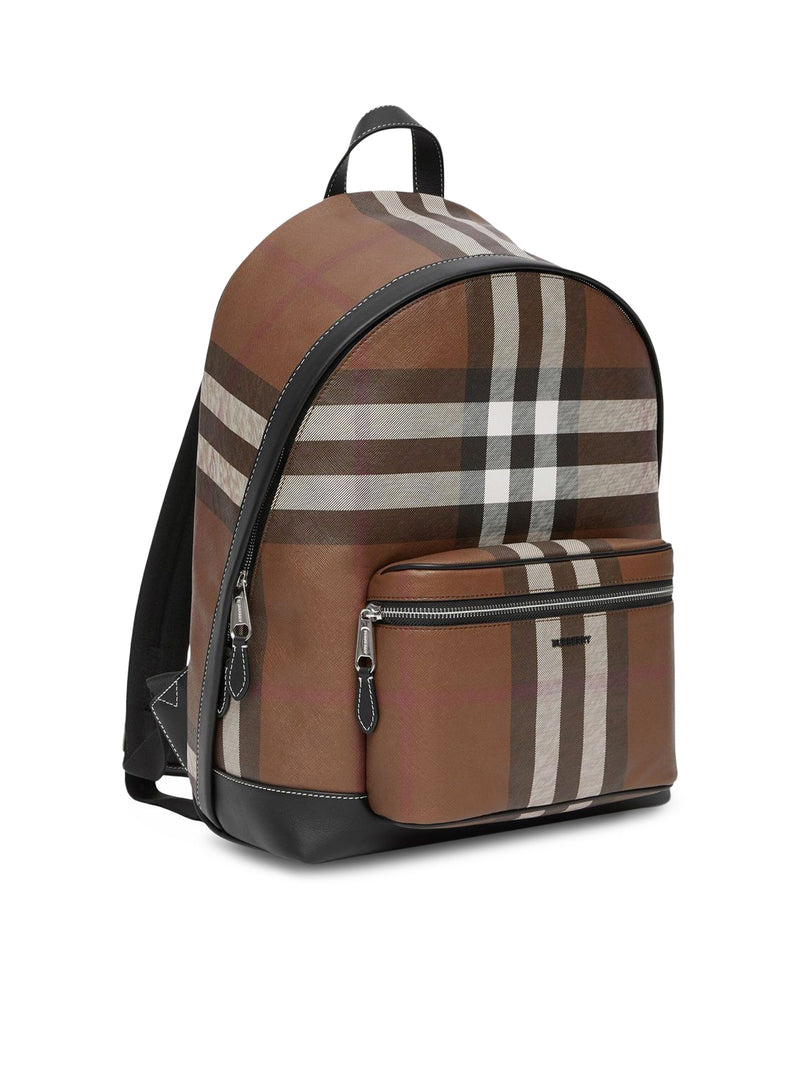 CHECKED BACKPACK