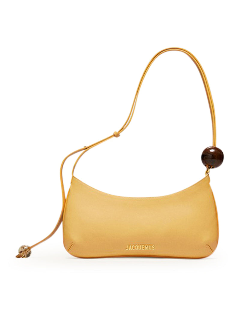 Jacquemus - Women's Le Bisou Perle Shoulder Bag - Yellow - Leather