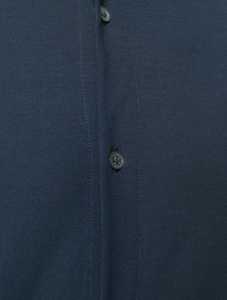 button-down fastening shirt