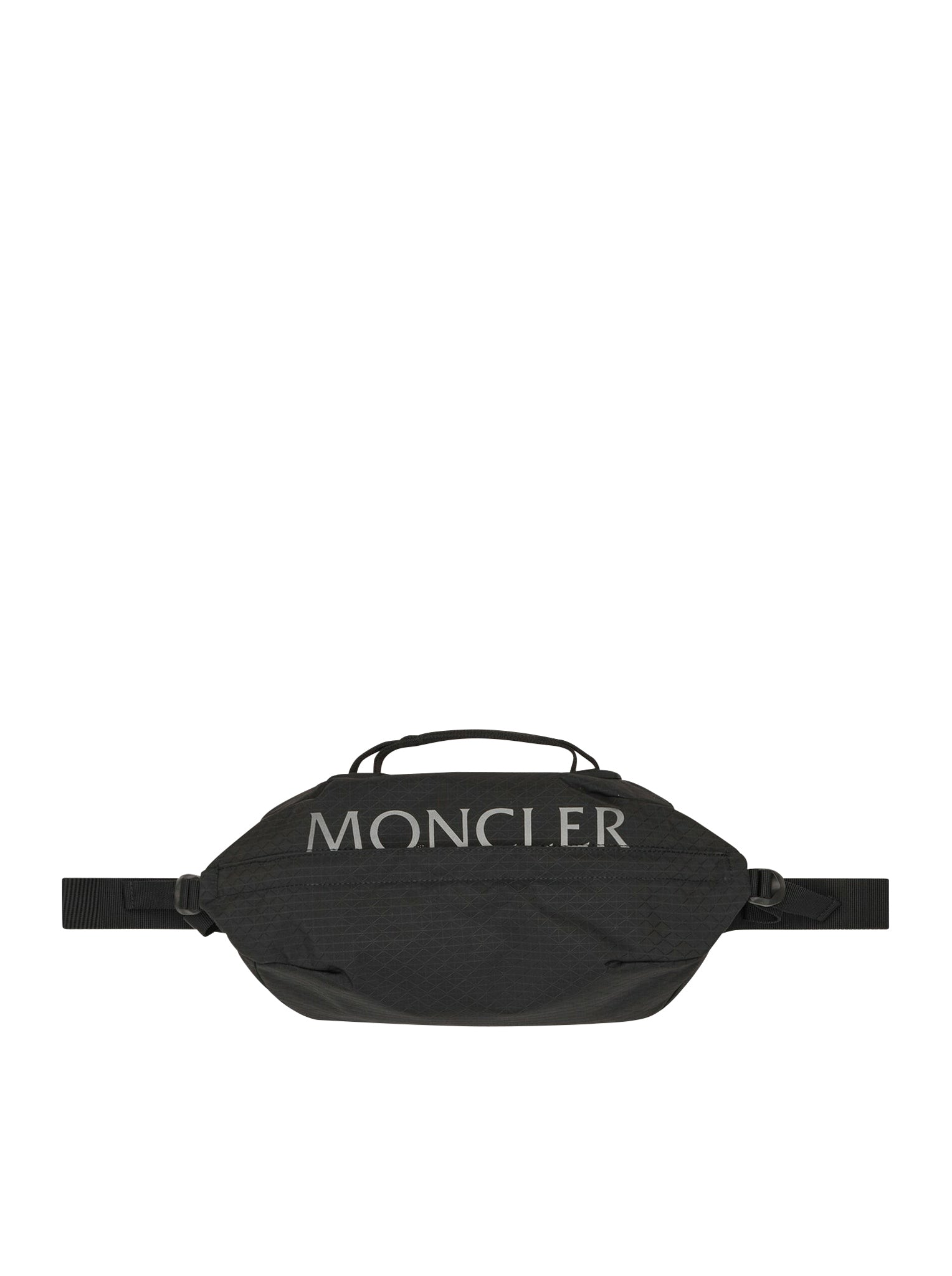 Logo Belt Bag in Black - Moncler