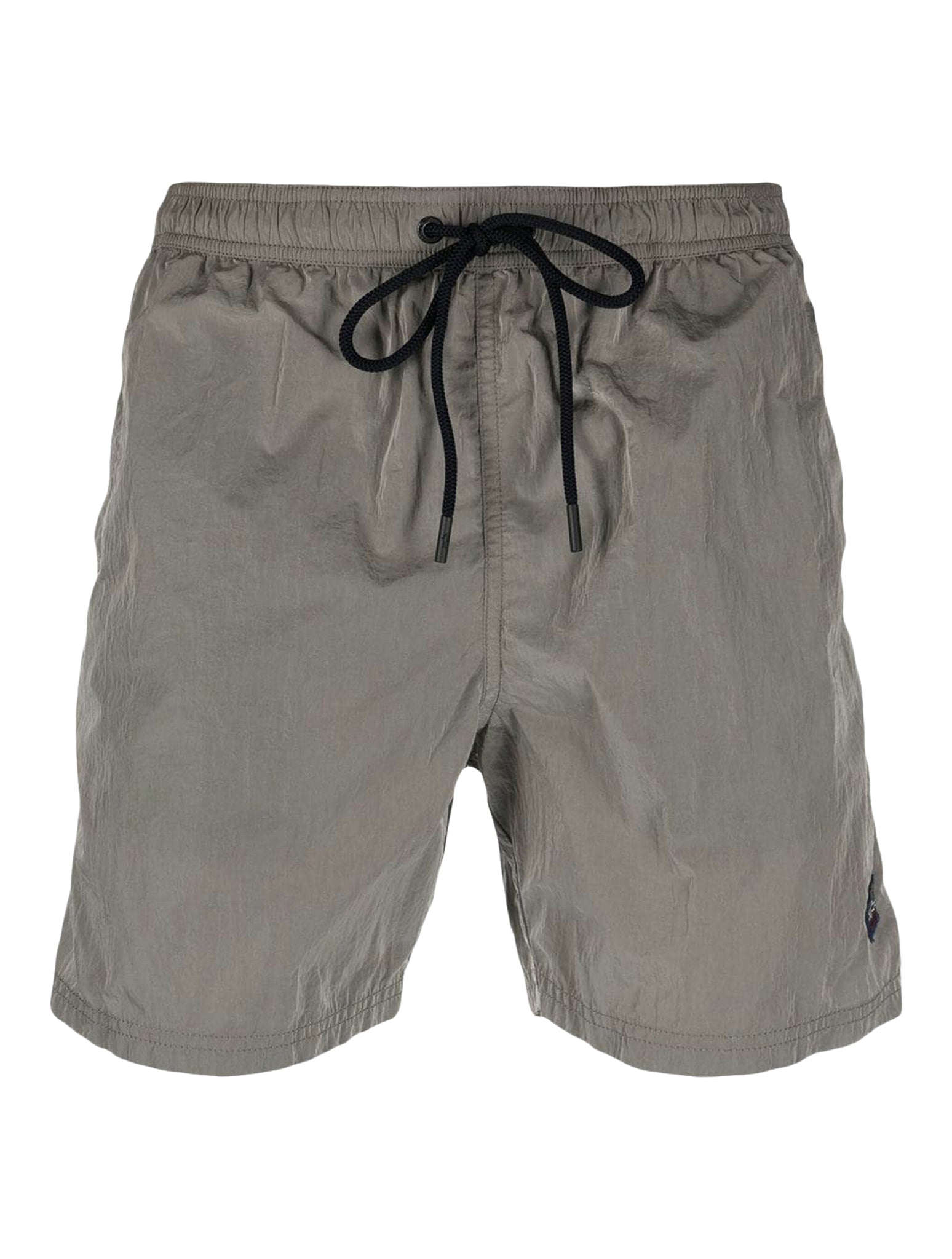 logo-patch swim shorts