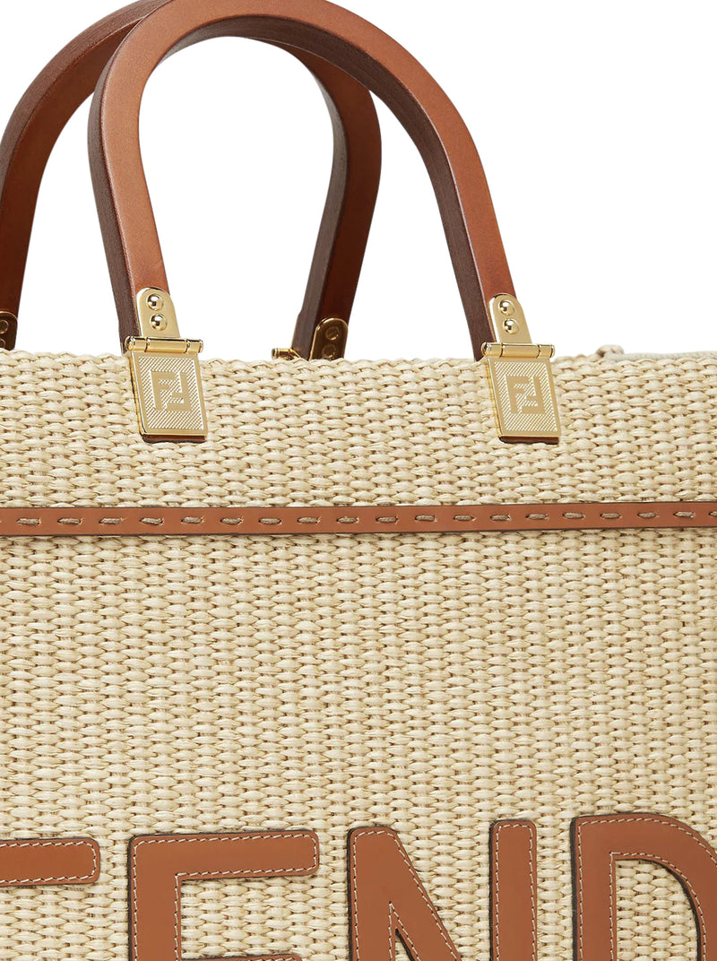 Fendi Sunshine Medium Bag in Natural