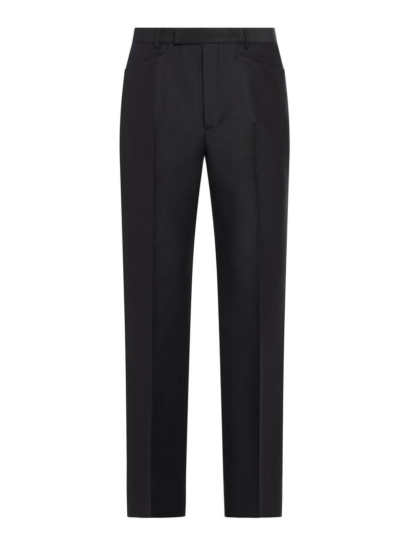 GIVENCHY Straight-Leg Tech-Virgin Wool Cargo Trousers for Men