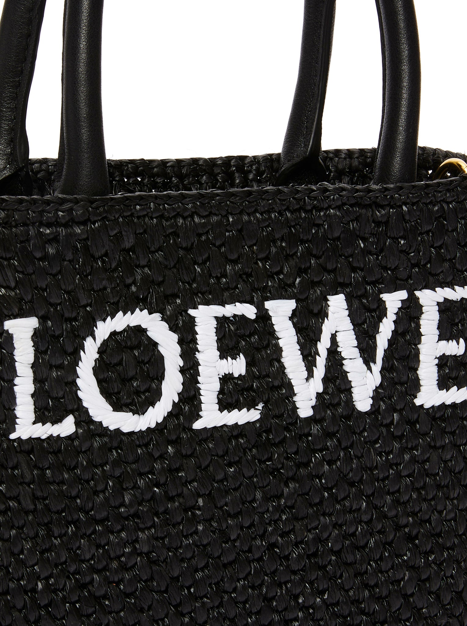 Shop LOEWE Standard A5 Tote bag in raffia (A563S30X05) by ERRE