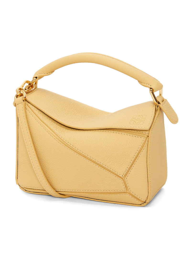 Loewe mini clearance puzzle bag yellow