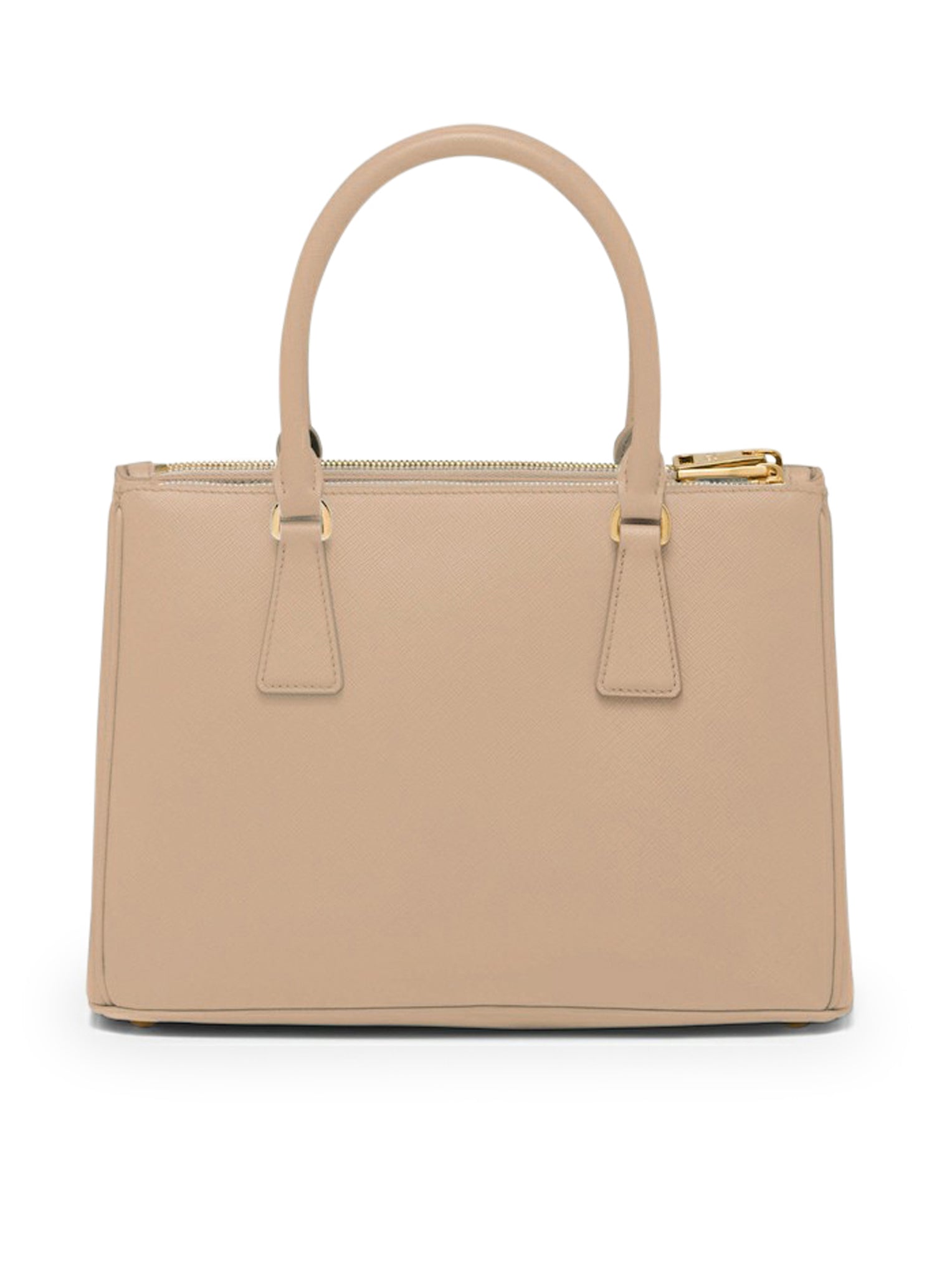 Medium Prada Galleria Saffiano Leather Bag 1BA863, Beige, One Size