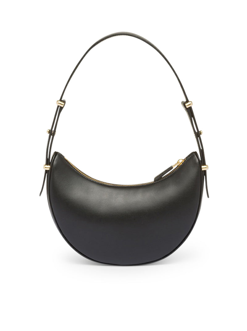 Medium handbag in brushed leather – Suit Negozi Row