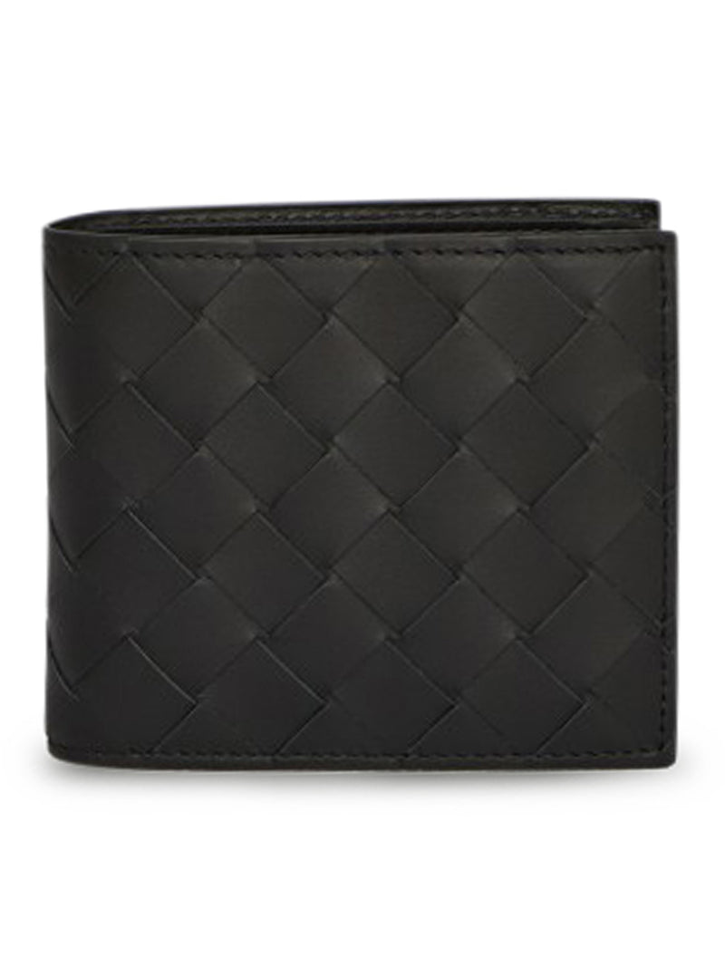 Leather bi-fold wallet