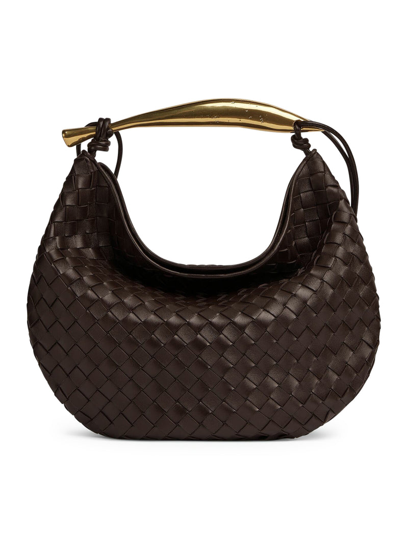 Bottega Veneta Sardine Mini Intrecciato Leather Shoulder Bag