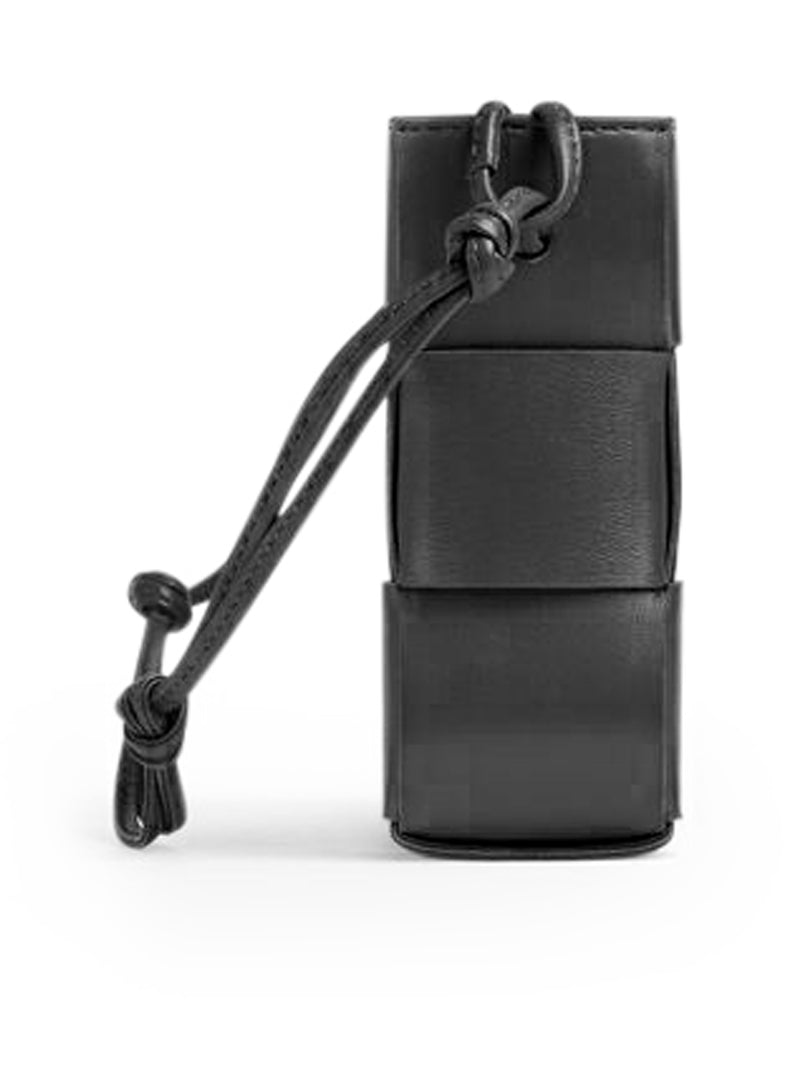 Bottega Veneta Cassette Pouch on Strap Leather Shoulder Bag