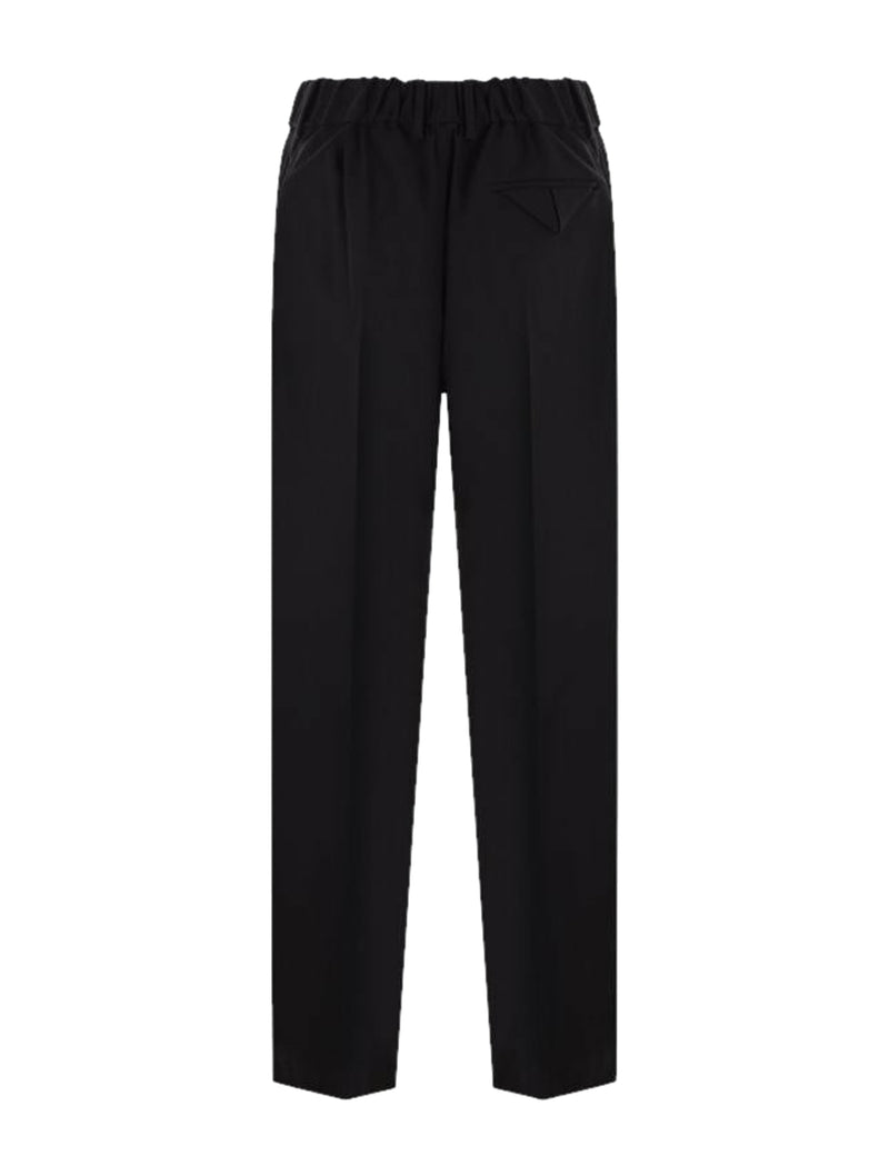 Loose Fit Trousers In Lightweight Wool