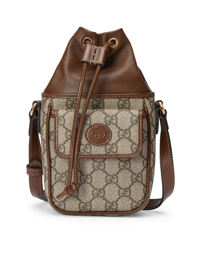 Gucci Leather - Neutrals Bucket Bags, Handbags - GUC1328125