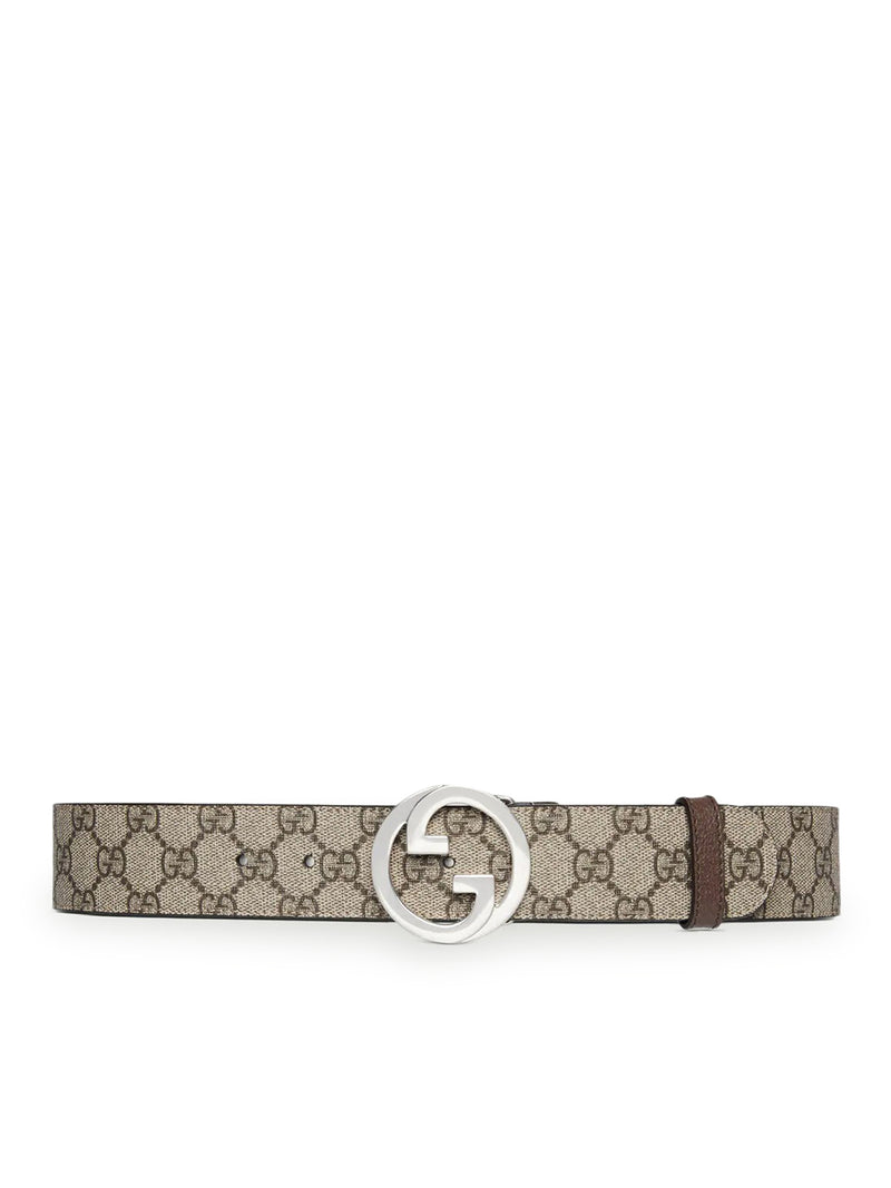 Gucci Men's GG Supreme Logo Belt