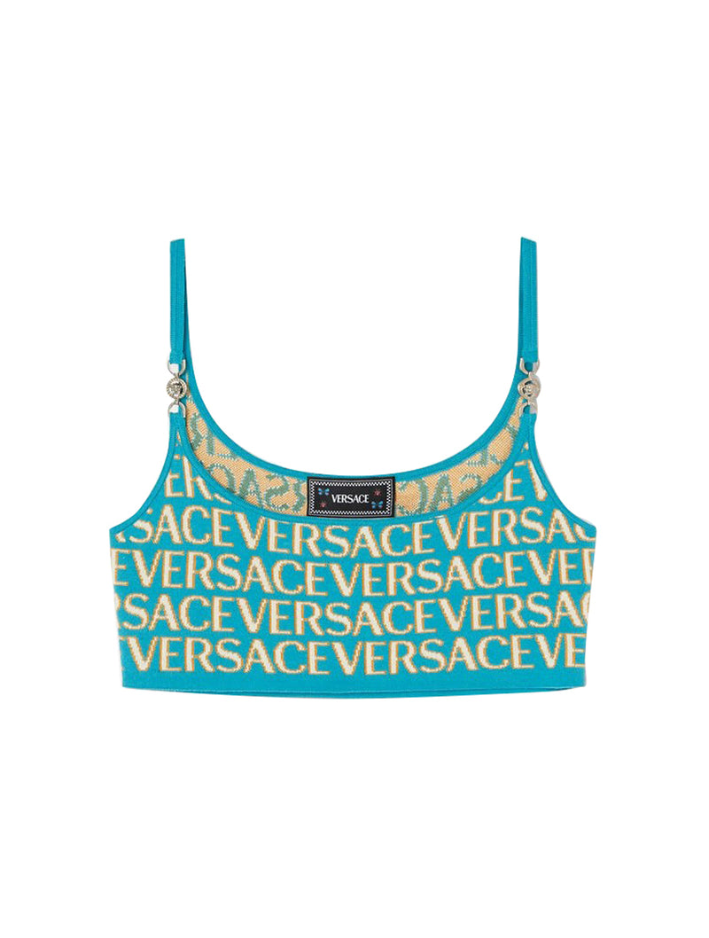 KNIT TOP VERSACE ALL OVER