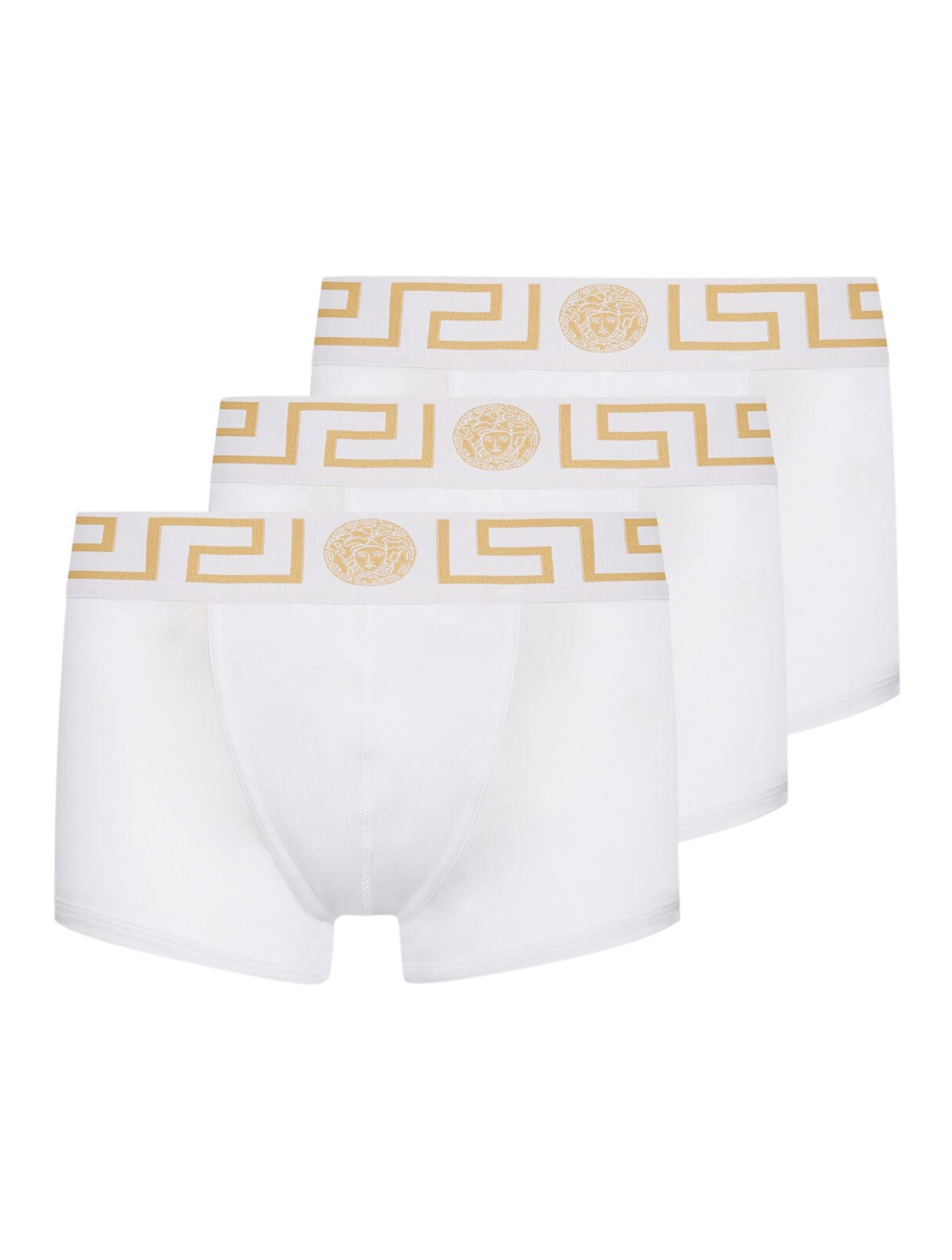 SET OF 3 FITTED BOXERS WITH GREEK EDGE