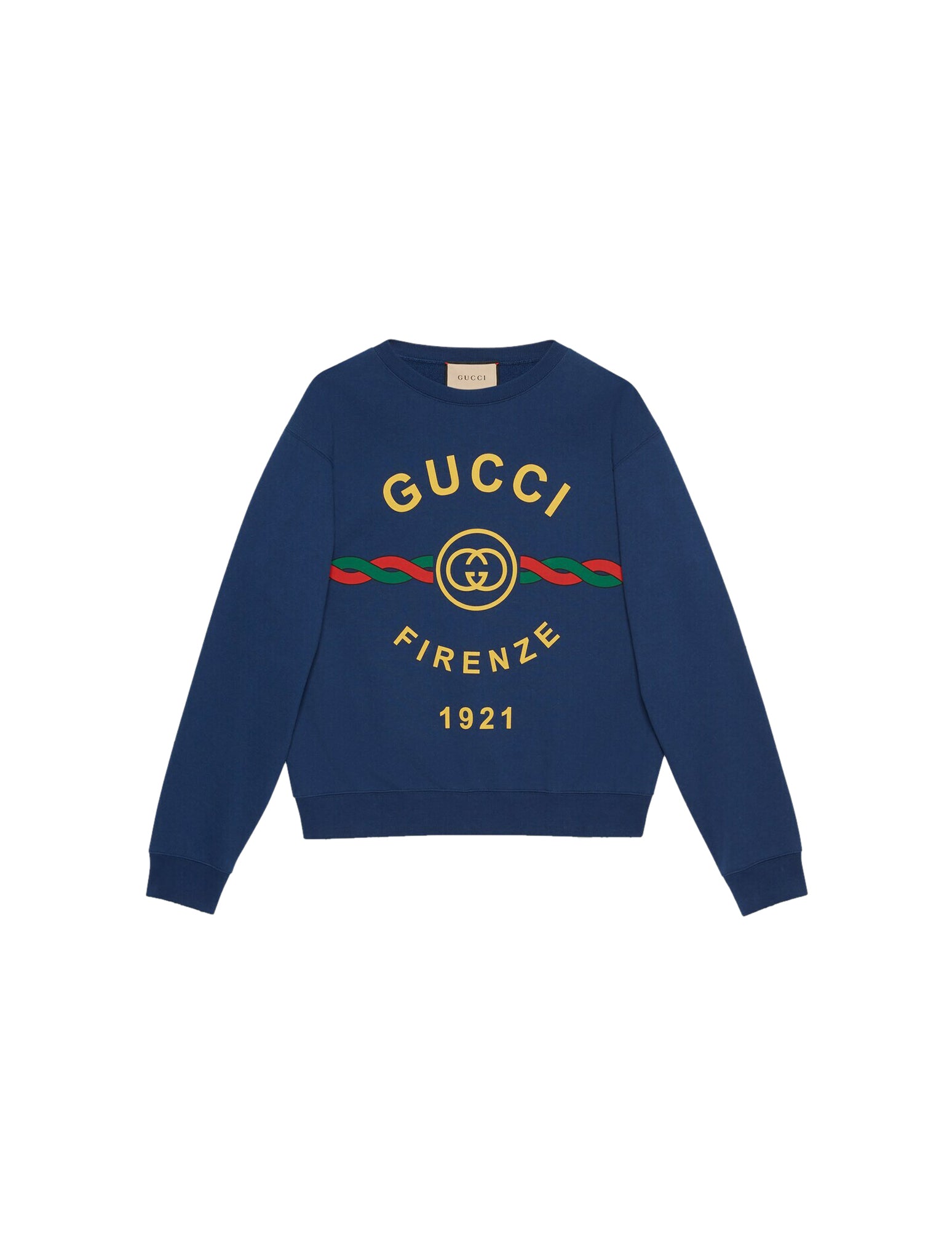 `Gucci Firenze 1921` cotton sweatshirt