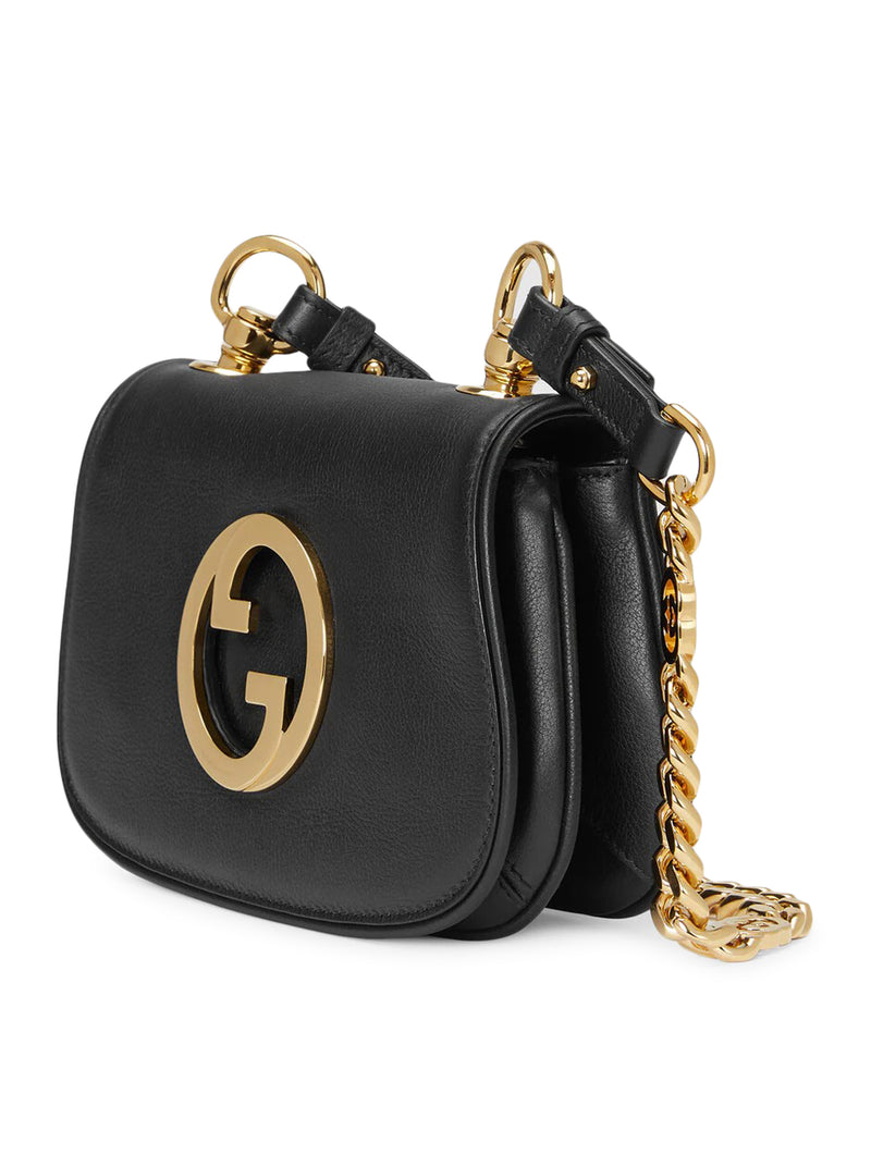 Gucci Blondie small shoulder bag in black leather