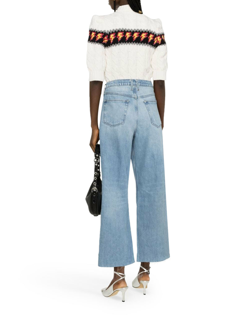 Le High `N` Tight wide-leg jeans