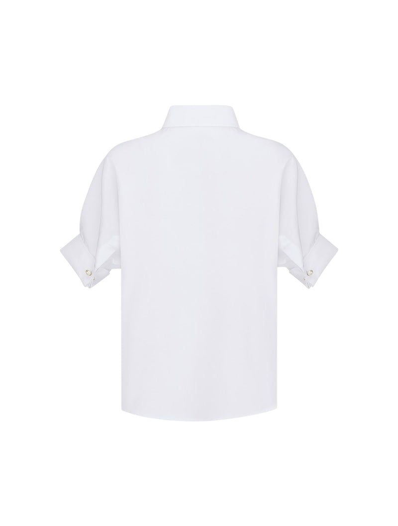 BLOUSE WITH PUFF SLEEVES